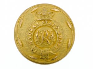Button, Korpus Sztabowy Madrasu, 1861-1876 autorstwa English School