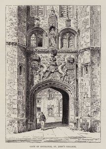 Cambridge: Brama Wejściowa, St John