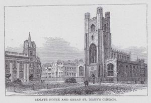 Cambridge, Senat House i Great St Mary