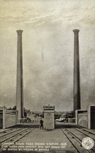 Stała stacja silnika Camden Town, 1838 r autorstwa English School