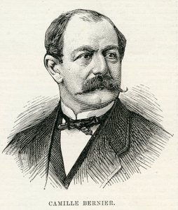 Camille Bernier (1823-1902) z „Illustrated London News”, maj 1884 (rycina) autorstwa English School