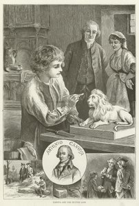 Canova i lew maślany autorstwa English School