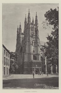 Katedra w Canterbury (lito) autorstwa English School