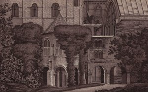 Canterbury: Baptysterium (lito) autorstwa English School