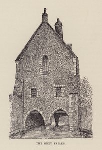 Canterbury: Szarzy Bracia (lito) autorstwa English School