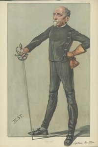 Kapitan Alfred Hutton FSA autorstwa English School