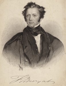Kapitan Frederick Marryat autorstwa English School