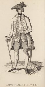 Kapitan James Lowry autorstwa English School