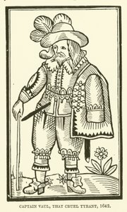 Kapitan Vaul, ten okrutny tyran, 1642 autorstwa English School
