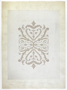 Projekt dywanu (wc na papierze) autorstwa English School