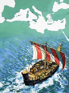 Kartagina, początek imperium, z filmu "Złote miasta autorstwa English School