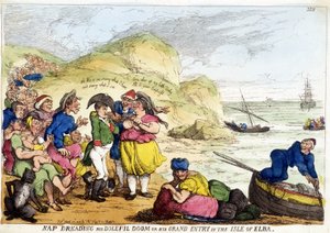 Film opowiadający o przybyciu Napoleona Bonaparte na wyspę Elba. autorstwa English School