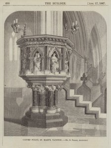 Rzeźbiona Ambona, St Mary