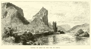 Zamek Arco w Val di Sarca autorstwa English School