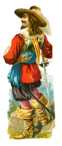 Cavalier czasów króla Karola I autorstwa English School