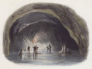 Caverns (kolorowy grawer) autorstwa English School