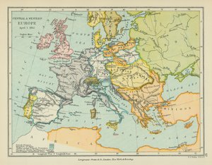 Europa Środkowa i Zachodnia (druk kolorowy) autorstwa English School