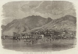 Centralna część miasta Victoria w Hongkongu