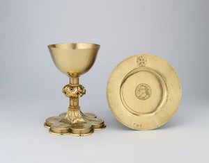 Kielich i Patena, 1507-08 (złoto z emalią)