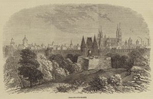Chalons-sur-Marne (grawerowanie) autorstwa English School
