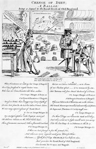 Zmiana diety, Ballada, 1757 autorstwa English School