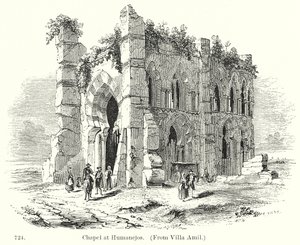 Kaplica w Humanejos (rycina) autorstwa English School