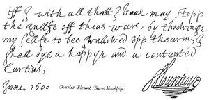 Charles Blount (Baron Mountjoy) autorstwa English School