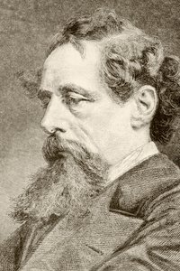 Charles Dickens (lito) autorstwa English School