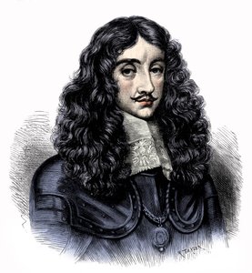 Karol II, król Anglii, ilustracja z "Cassell