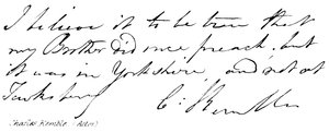 Charles Kemble, (aktor) autorstwa English School