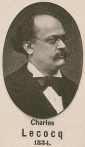Charles Lecocq (Grawerowanie) autorstwa English School
