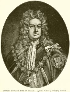 Charles Montague, hrabia Halifax autorstwa English School