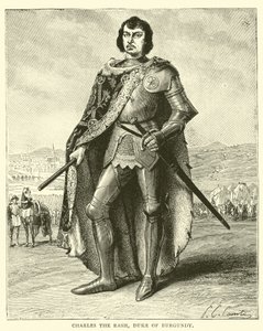 Karol Śmiały, książę Burgundii autorstwa English School