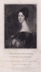 Charlotte, hrabina Verulam, żona Jamesa Grimstona autorstwa English School