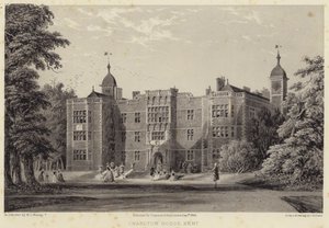 Charlton House, Kent (grawerowanie) autorstwa English School