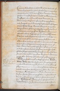 Karta przyznana Kompanii Królewskich Poszukiwaczy Przygód Anglii Handlującej w Afryce, Sloane MS 205, f.8v autorstwa English School