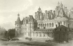 Zamek Chambord, Loir et Cher autorstwa English School