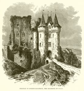 Zamek Nogent-le-Rotrou, rezydencja Sully autorstwa English School