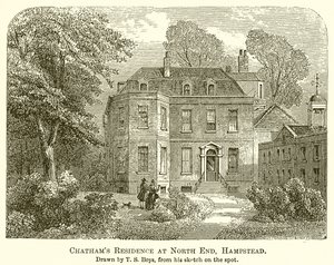 Chathams Residence w North End, Hampstead autorstwa English School