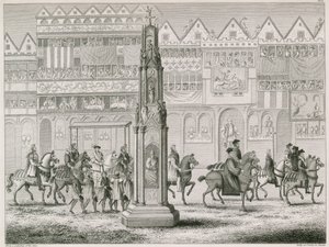 Krzyż Cheapside, jaki pojawił się w roku 1547 autorstwa English School