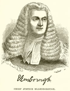 Sędzia Główny Ellenborough autorstwa English School