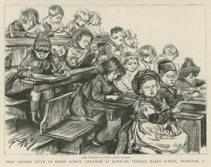Dzieci w pracy po obiedzie autorstwa English School