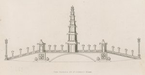 Chińska pagoda i most, St James
