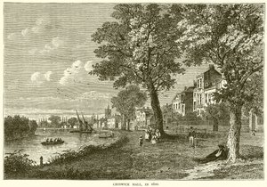 Centrum handlowe Chiswick, w 1820 r autorstwa English School