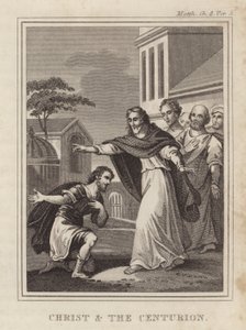 Chrystus i setnik autorstwa English School