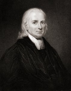 Christian Friedrich Schwartz (1726-96) z Galerii Portretów, wydana w 1833 r.
