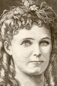 Christina Nilsson (litho) autorstwa English School