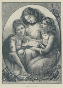 Opowieści bożonarodzeniowe (grawerowanie) autorstwa English School