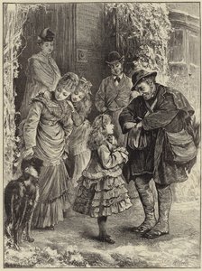 Boże Narodzenie na wsi autorstwa English School