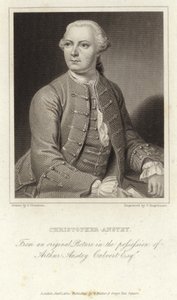 Christopher Anstey - angielski pisarz i poeta (1724 ? 1805) autorstwa English School